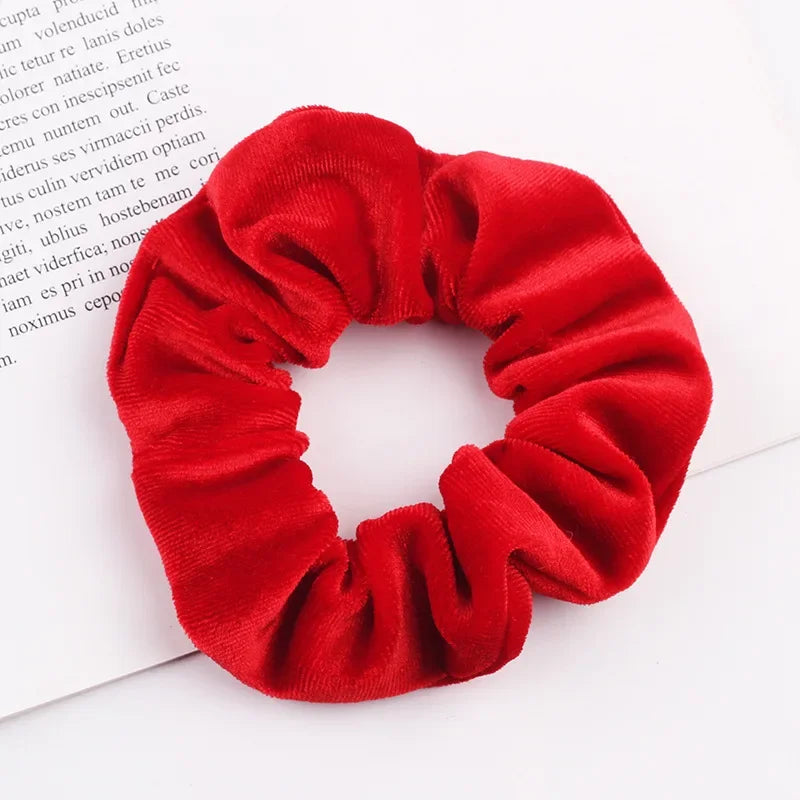 Crimson Crush Velvet Scrunchie | Rave Set