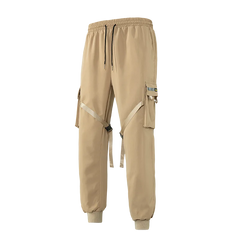 Desert Core Unisex Strap Cargo Joggers | Rave Set