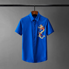 Imperial Dragon Embroidered Shirt | Rave Set