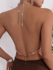 Crystal Dream Beaded Top for Women | Rave Set