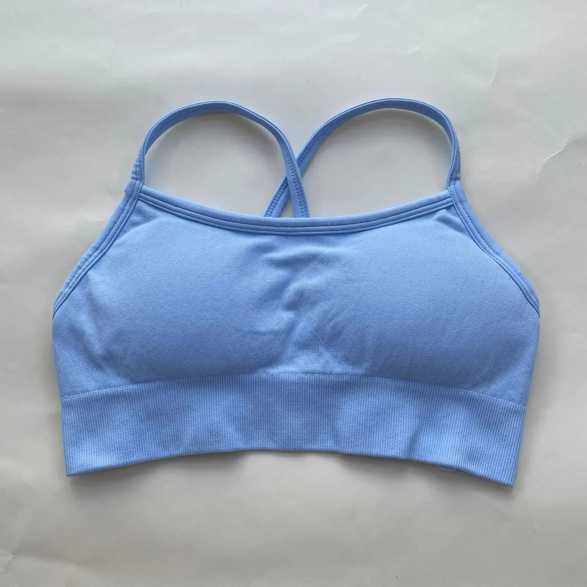 Rush Core Light Blue Sports Tops | Rave Set
