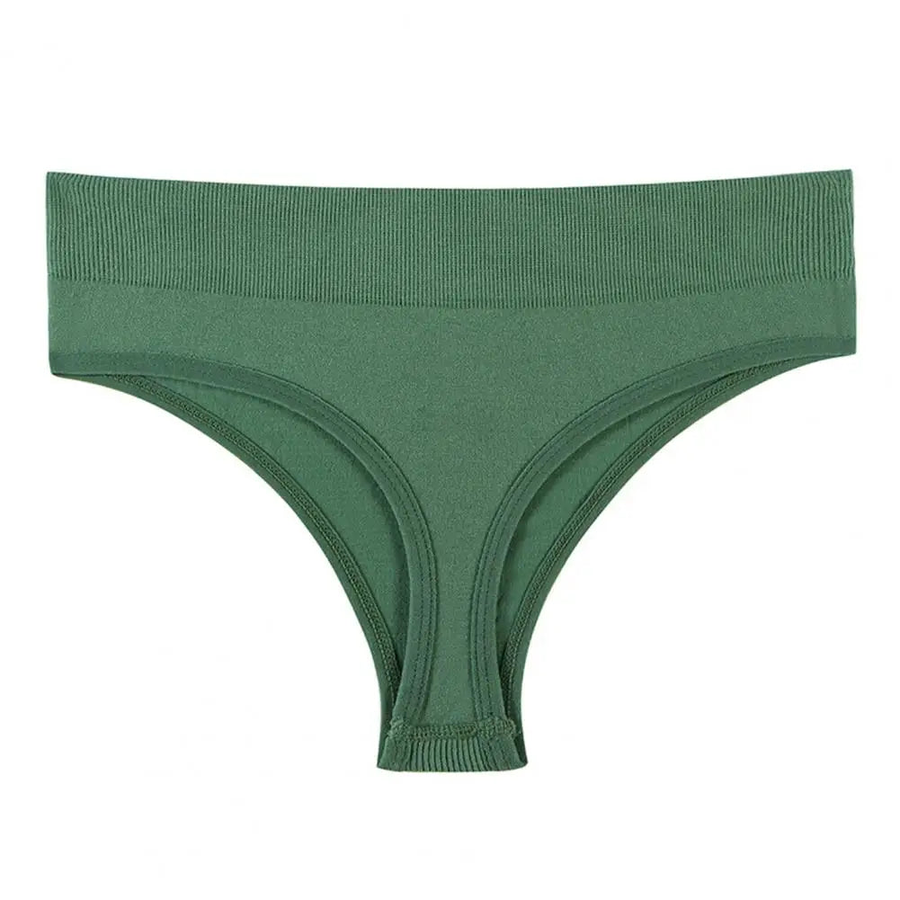 Women's Green Halo Seamless Cheeky Bottom | Rave Set