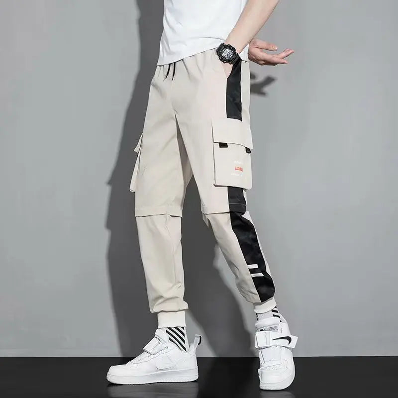Men’s Street Cargo Trousers with Pockets | Rave Set