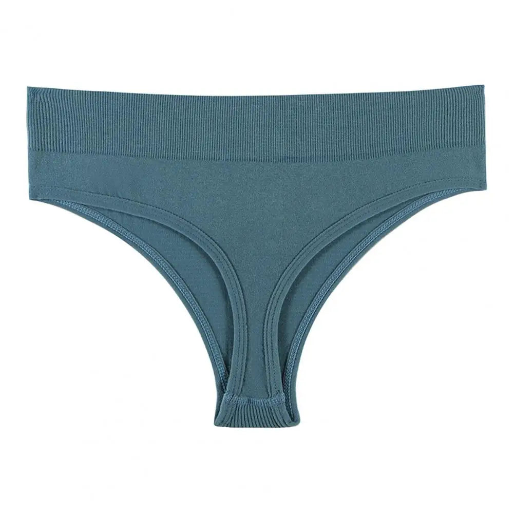 Women's Blue Chill Seamless Cheeky Bottom | Rave Set