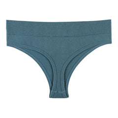 Women's Blue Chill Seamless Cheeky Bottom | Rave Set