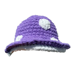 Purple Puff Shroom Hat | Rave Set