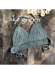 Lagoon Dream Crochet Bikini Top | Rave Set