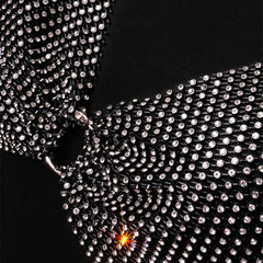 Glam Rock Chain Top | Rave Set