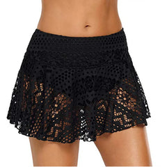 Sunset Crochet Mesh Skirt | Rave Set