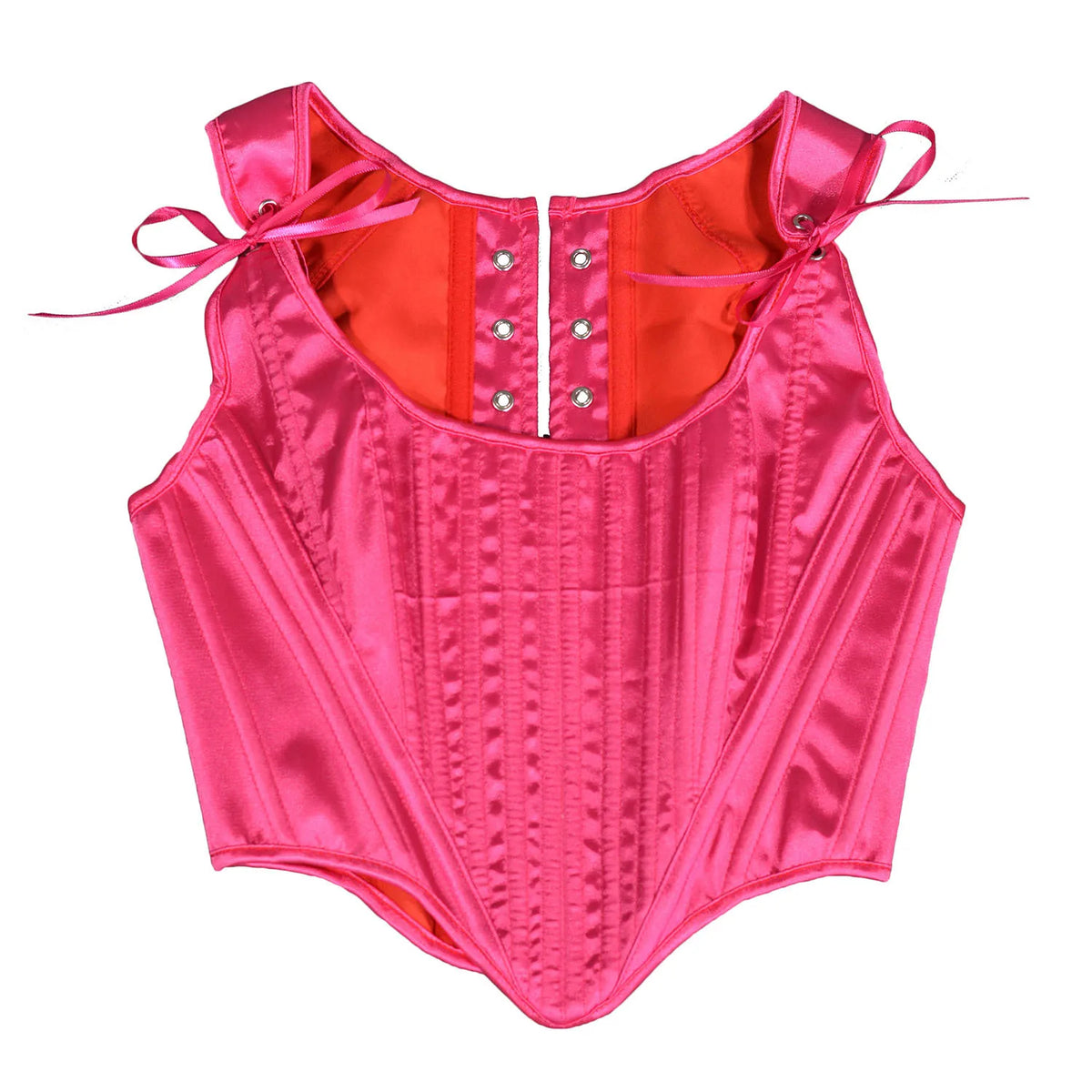 Petal Silk Women’s Satin Corset Top | Rave Set