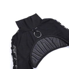 Night Enchantress Women's Mesh Shrug Top | Rave Set