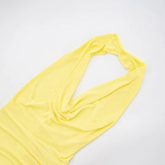 Sun Kissed Women’s Yellow Mesh Mini Dress | Rave Dress
