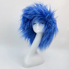 FrostFlare Blue Fur Bucket Hat | Rave Set