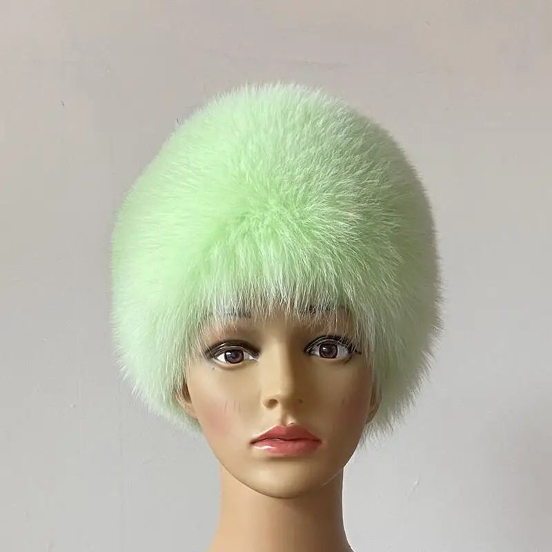 Soft Fluorescent Faux Fur Winter Hat | Rave Set