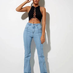 Crisscross Crush Women's Top | Rave Set