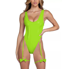 Meadow Muse Bow Strap Bodysuit | Rave Set