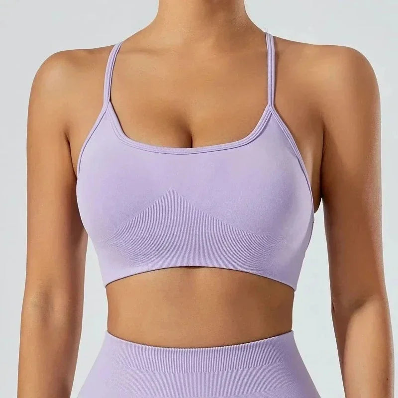 Rush Core Purple Sports Tops | Rave Set