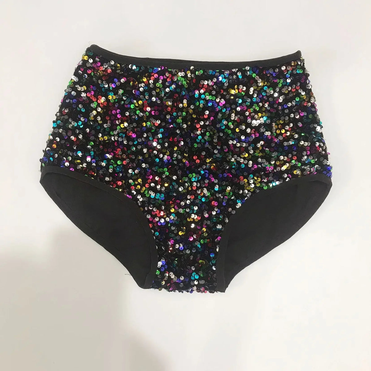 Ultra Sparkle Multicolor High-Waist Bottoms | Rave Set