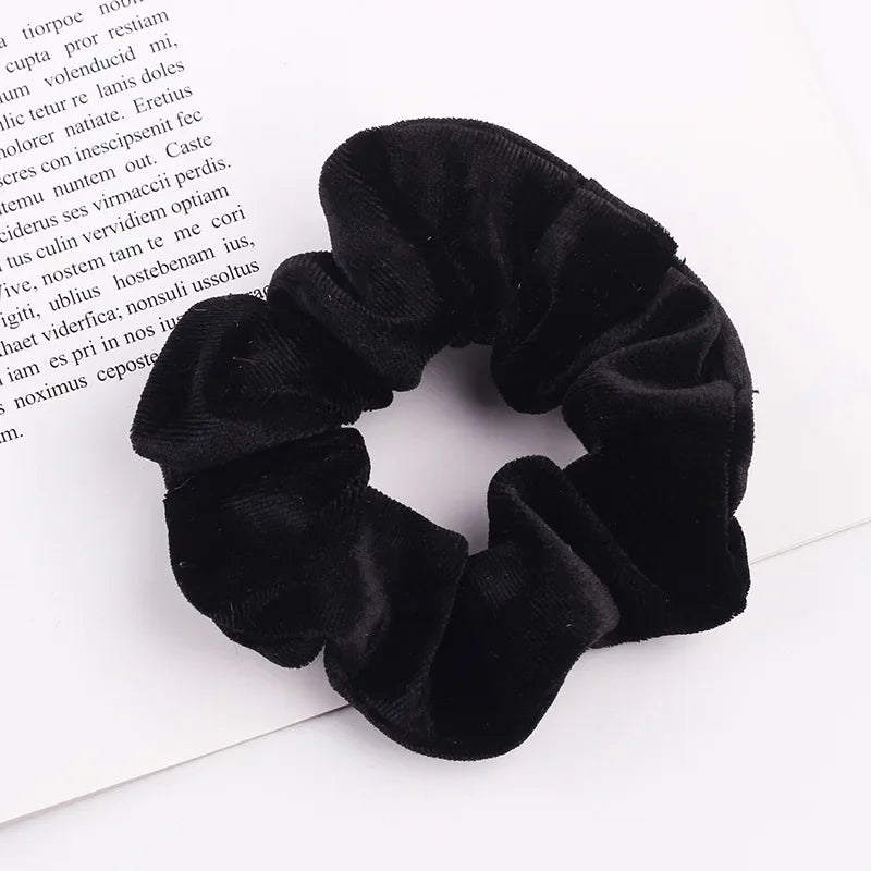 Shadow Luxe Velvet Scrunchie | Rave Set