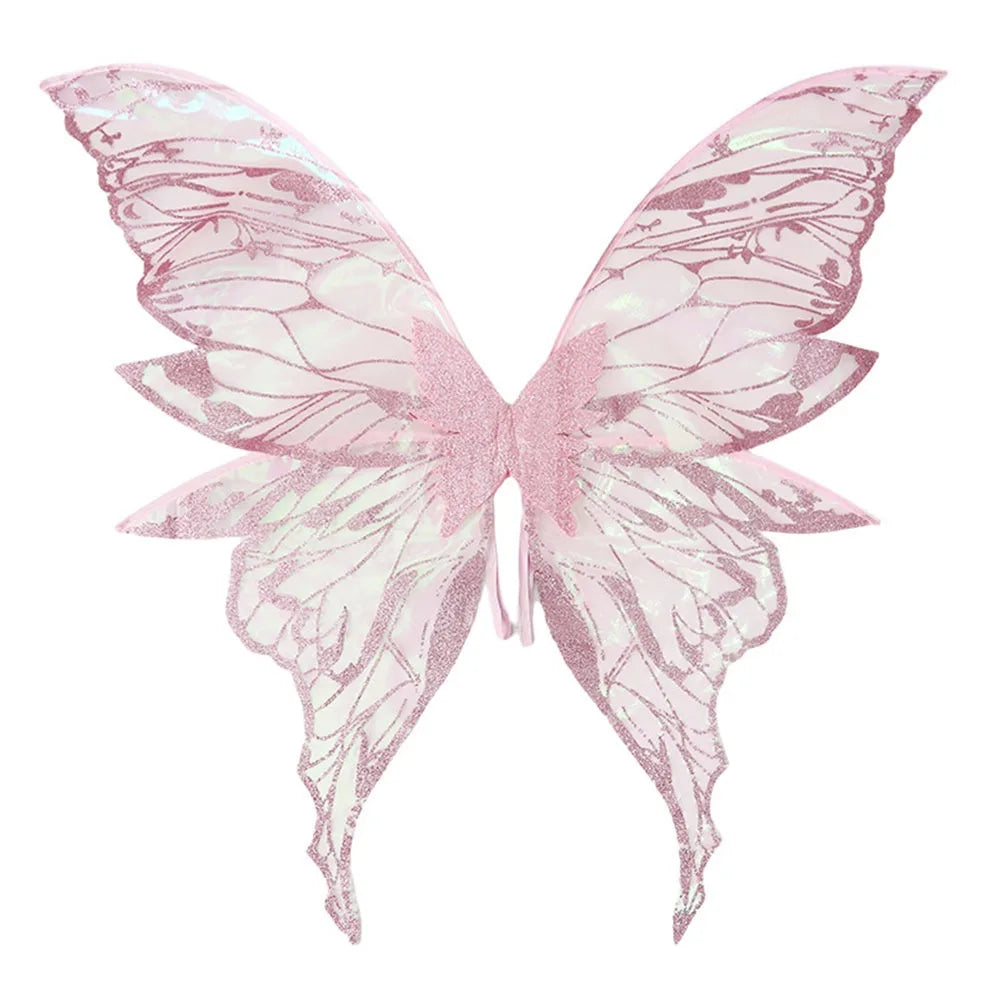 Dream Flare Pink Fairy Wings | Rave Set