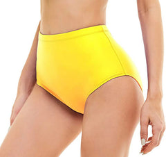 Yellow Glow High Rise Women’s Bottom | Rave Set