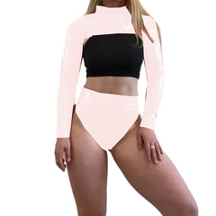Blush Ray Metalliic Women's Set | Rave Set