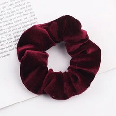 Berry Rouge Velvet Scrunchie | Rave Set
