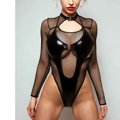 Midnight Edge Women’s Bodysuit | Rave Set
