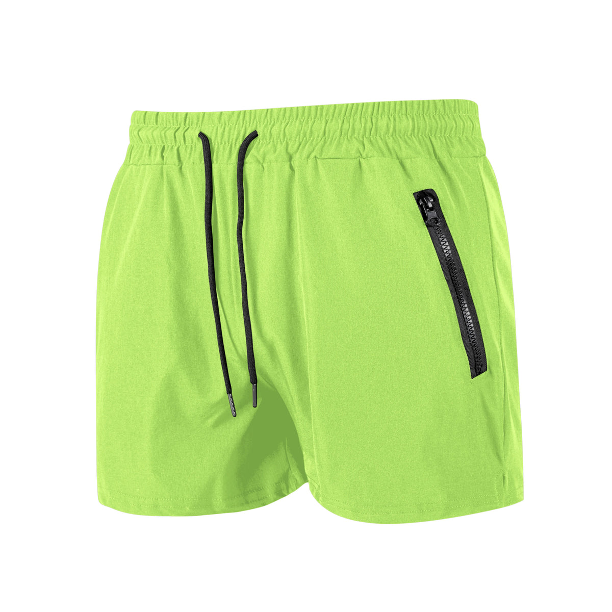 Beach Swim Trunks for Men-Neon Green | Rave Set