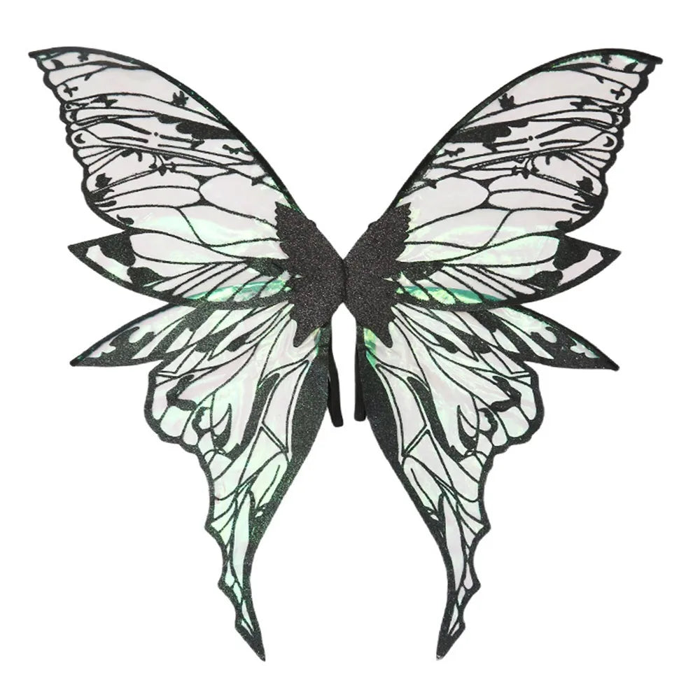 Dream Flare Black Fairy Wings | Rave Set