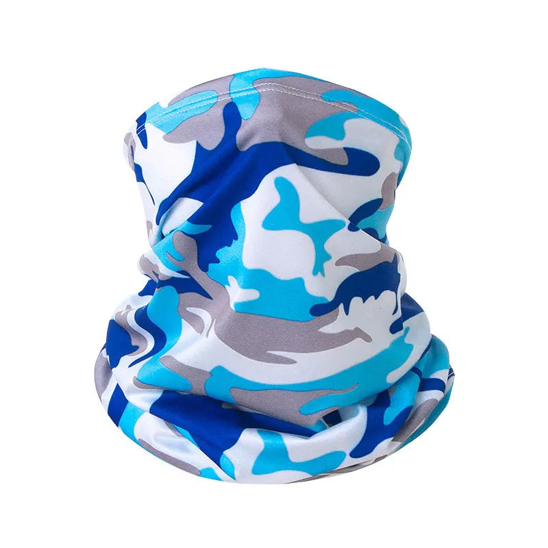 Aqua Camo Cooling Neck Gaiter | Rave Set