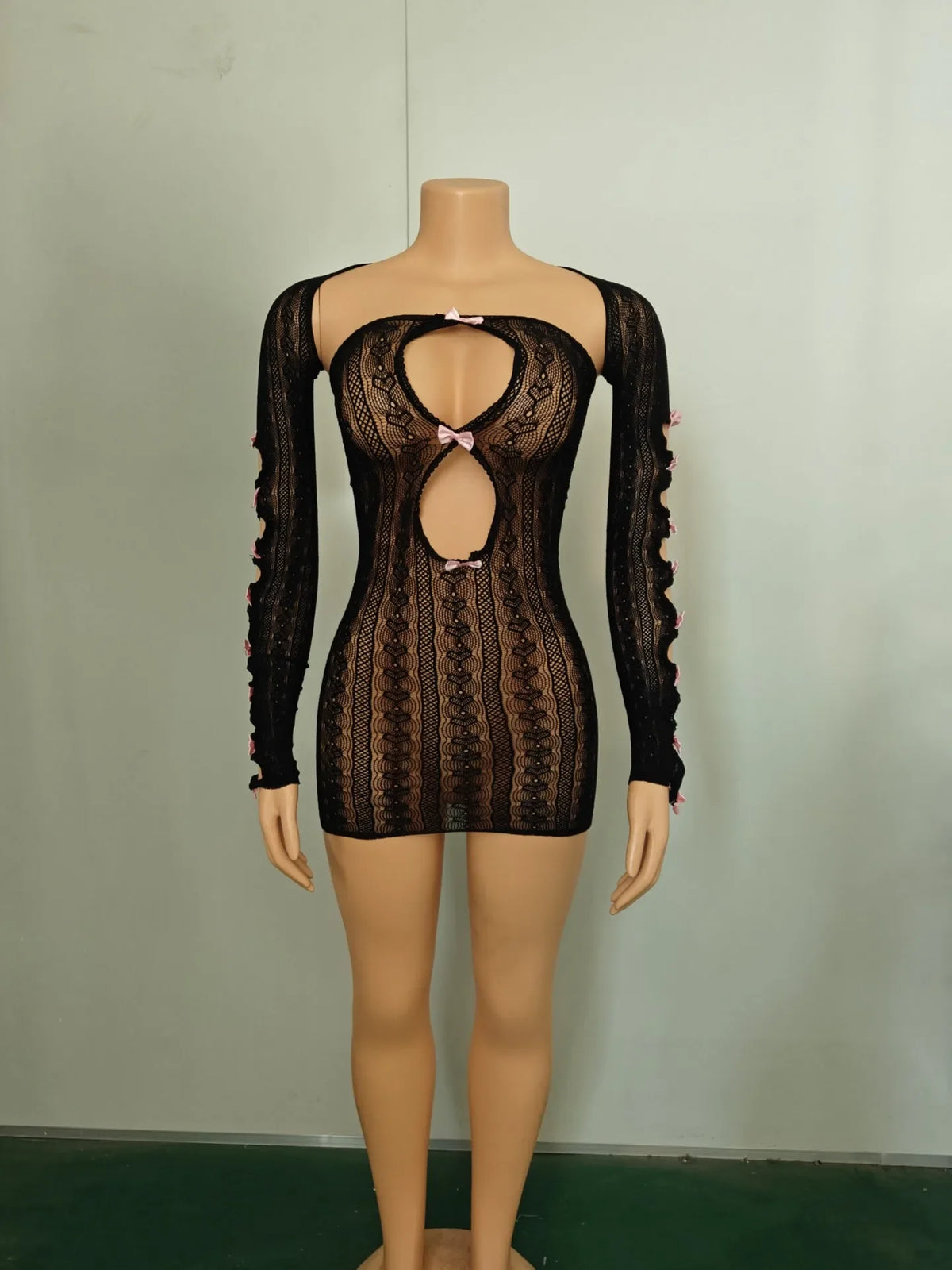 Wild Romantic Women's Net Shrug & Dress Set | Rave Set