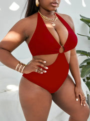 Ruby Heat Women’s O-Ring One-Piece | Rave Set