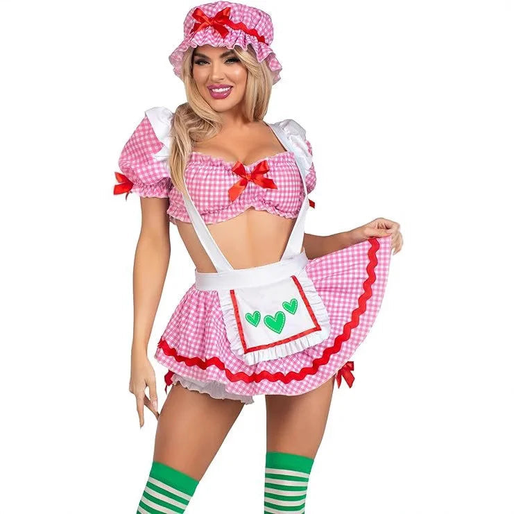 Berry Patch Apron Maid Women's Outfit | Rave Set
