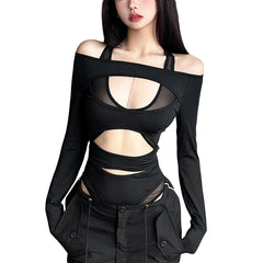Shadow Play Women's Bodysuit | Rave Set
