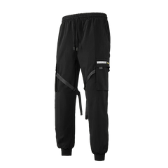 Shadow Line Unisex Strap Cargo Joggers | Rave Set