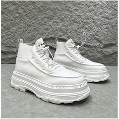 White Hi Top Sneakers for Women | Rave Set