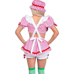 Berry Patch Apron Maid Women's Outfit | Rave Set