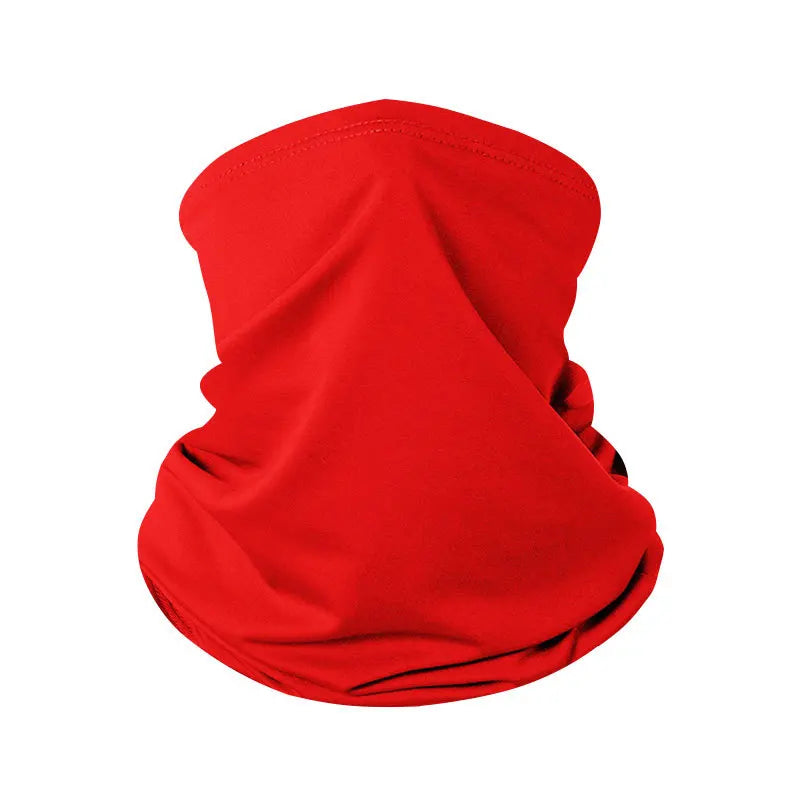 Crimson Red Cooling Neck Gaiter | Rave Set