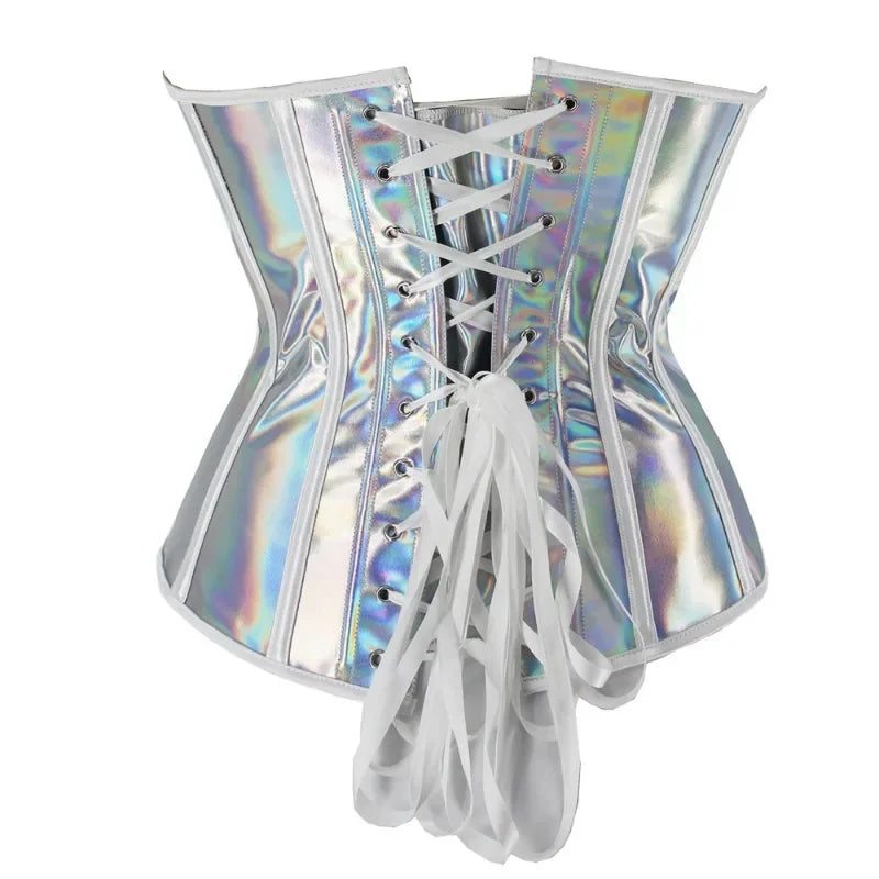 Starlight Reflective Corset Top | Rave Set