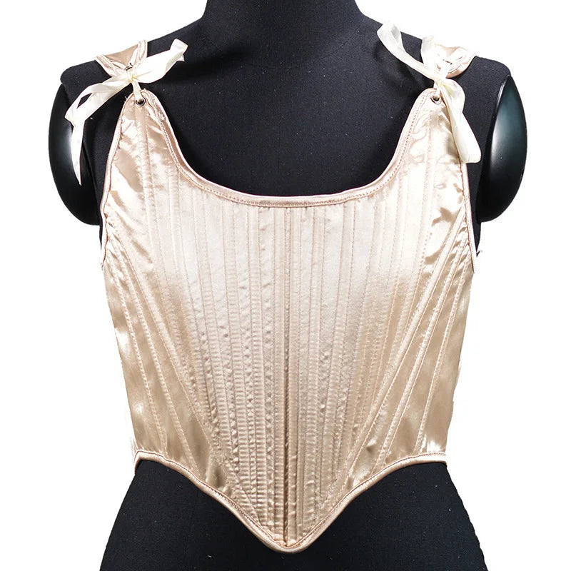 Honey Silk Women’s Satin Corset Top | Rave Set