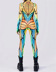 Chromatic Butterfly Core Women's Suit | Rave Set