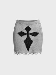 Cross My Heart Women's 2pc Halter Set | Rave Set