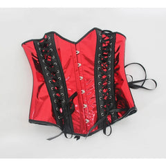 Red Eclipse Corset Top | Rave Set