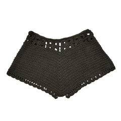 Midnight Tide Crochet Shorts | Rave Set