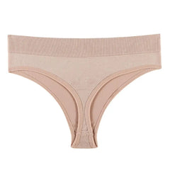 Women's Pink Whisper Seamless Cheeky Bottom | Rave Set