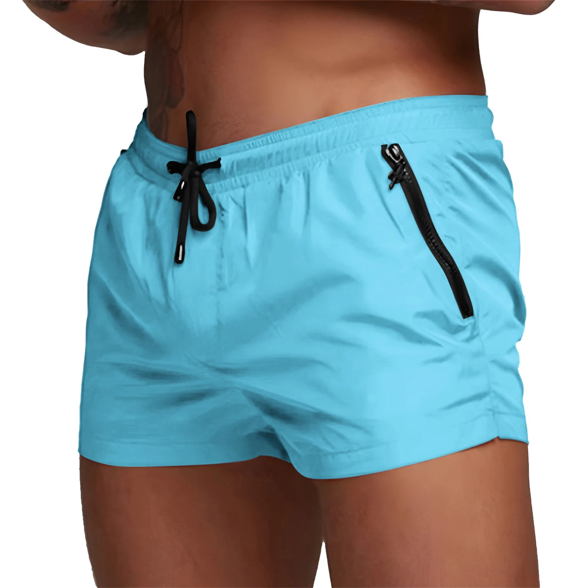 Beach Swim Trunks for Men-Ice Blue| Rave Set