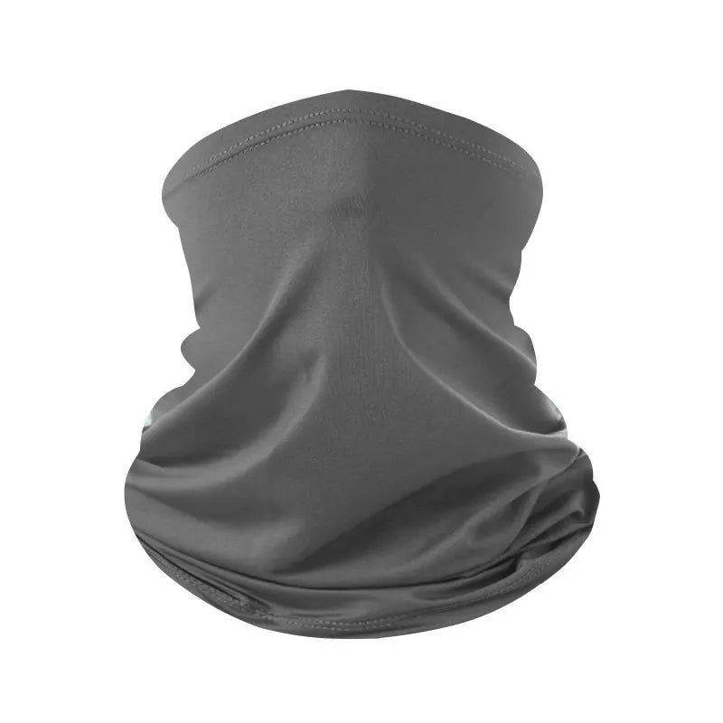 Steel Gray Cooling Neck Gaiter | Rave Set