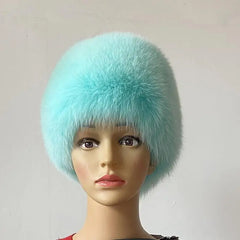 Soft  Minty Faux Fur Winter Hat | Rave Set