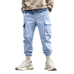 Coreplay Utility Fit Men's Blue Cargo Joggers | Rave Set